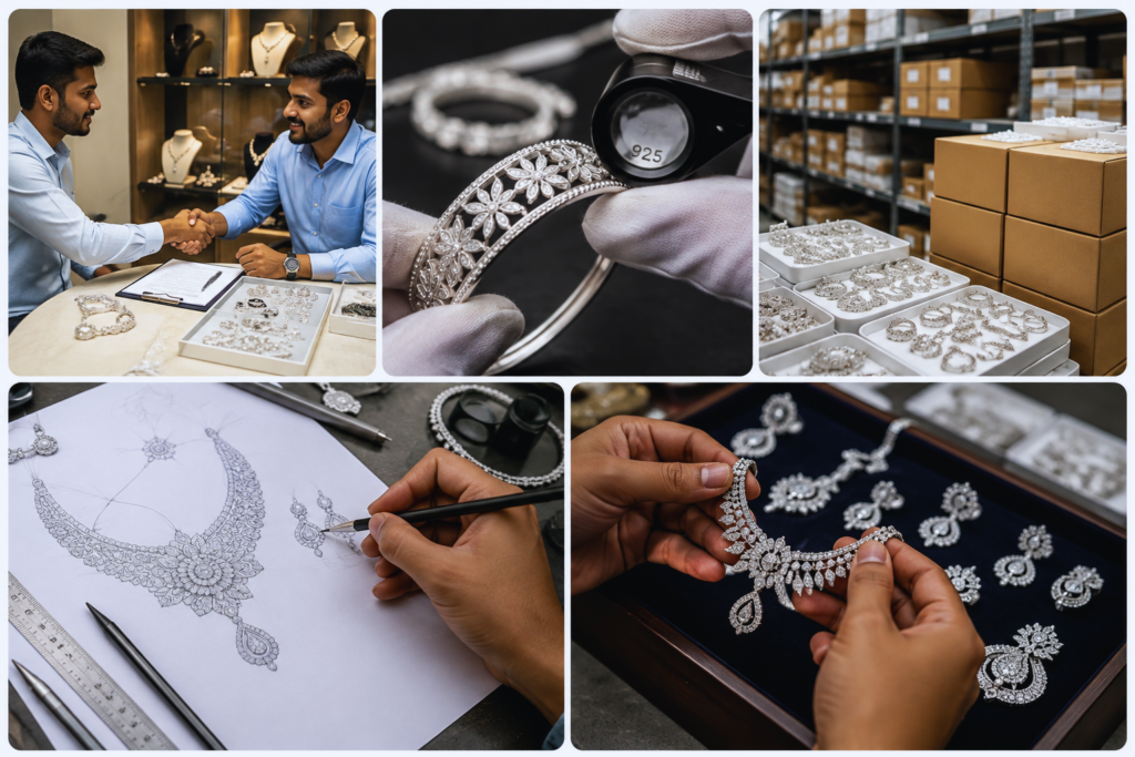 Silver Jewellery Manufacturer
